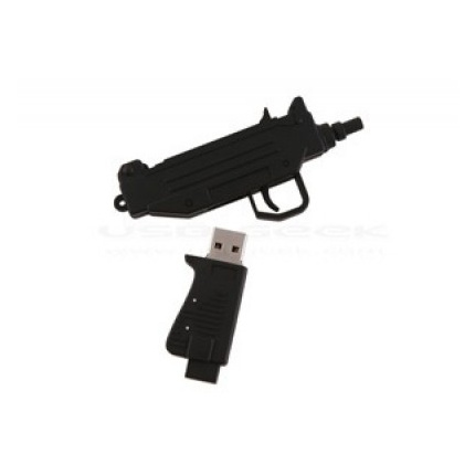 Maßgefertigte USB-Stick in Form einer Uzi - Topgiving